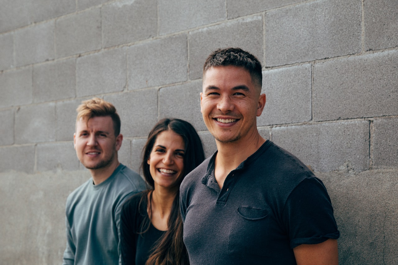 Company team group photo